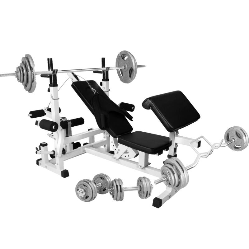 Gecomprimeerd winnaar opening GORILLA SPORTS Gorilla Sports Universele Halterbank + 108 kg Halterset - Gripper Gietijzer | Decathlon Gecomprimeerd winnaar opening GORILLA SPORTS Gorilla Sports Universele Halterbank + 108 kg Halterset - Gripper Gietijzer | Decathlon