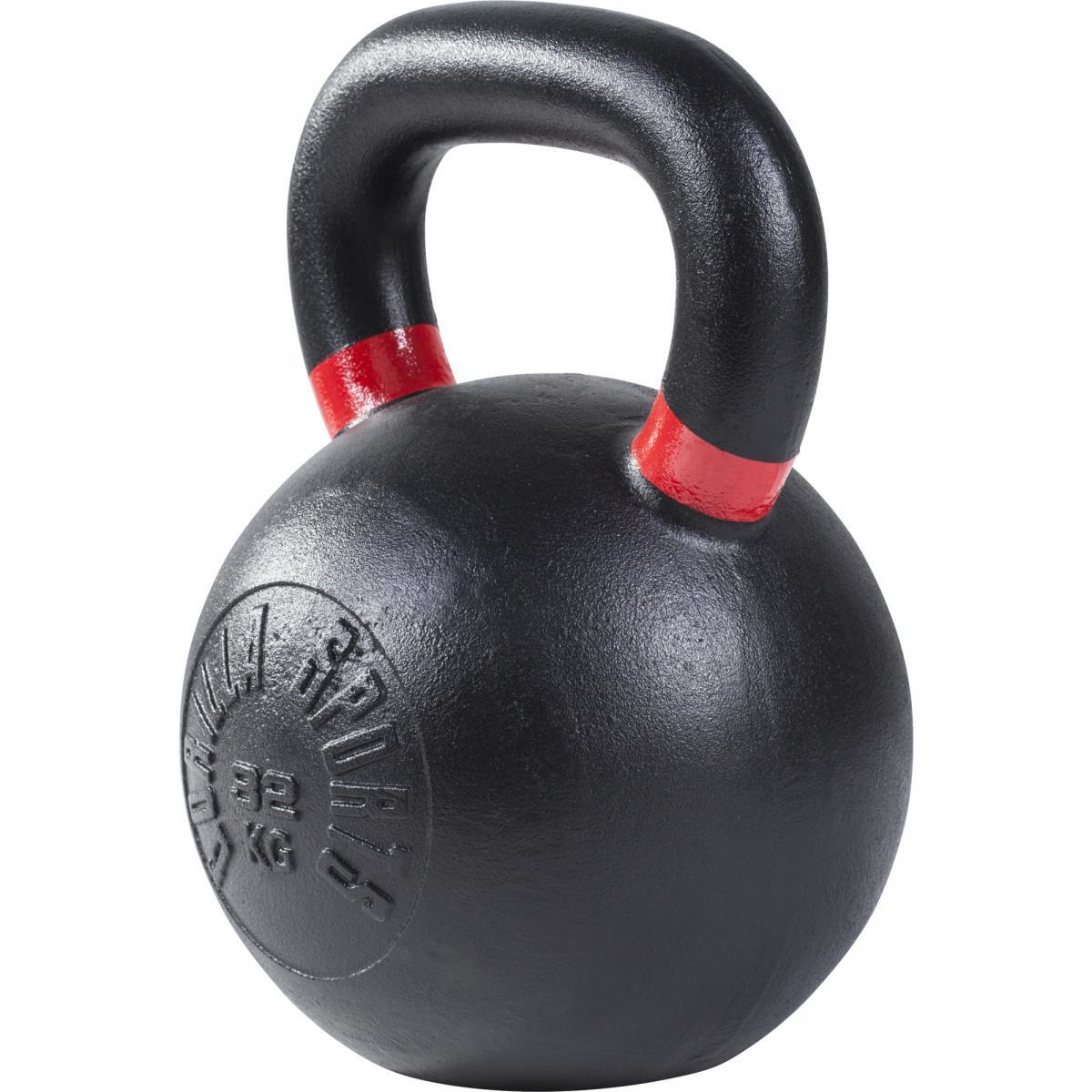 GORILLA SPORTS Kettlebell Olympia Schwarz 4 kg - 32 kg