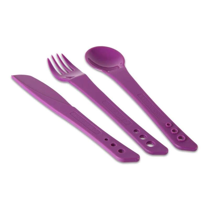 Ellipse Cutlery Set - Purple