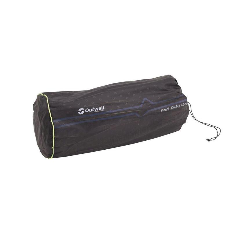 Outwell Luchtmatras Sleeping Double 7,5 cm zwart