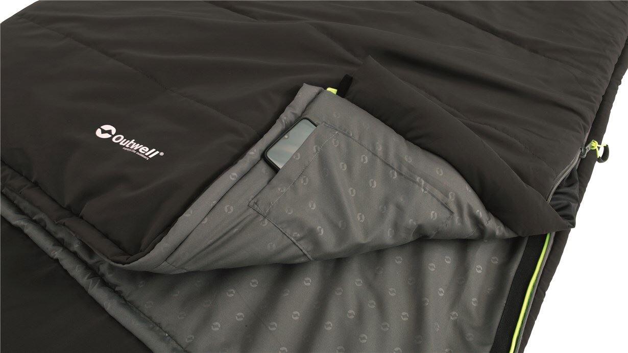 Outwell Contour sac de couchage réversible, 220 cm, midnight black 5/7