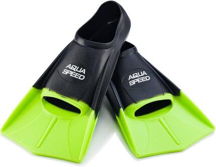 Krótkie płetwy pływackie treningowe Aqua Speed