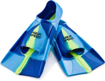 Krótkie płetwy pływackie treningowe Aqua Speed