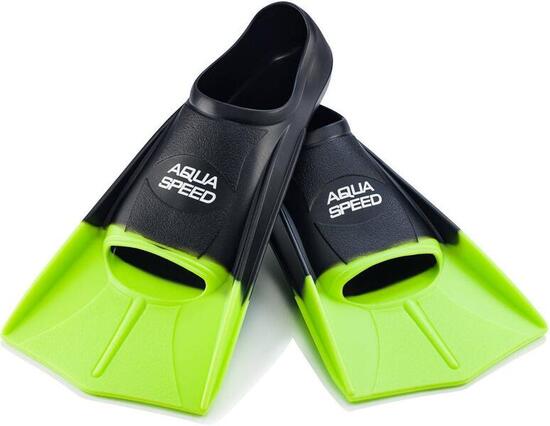 Krótkie płetwy pływackie treningowe Aqua Speed
