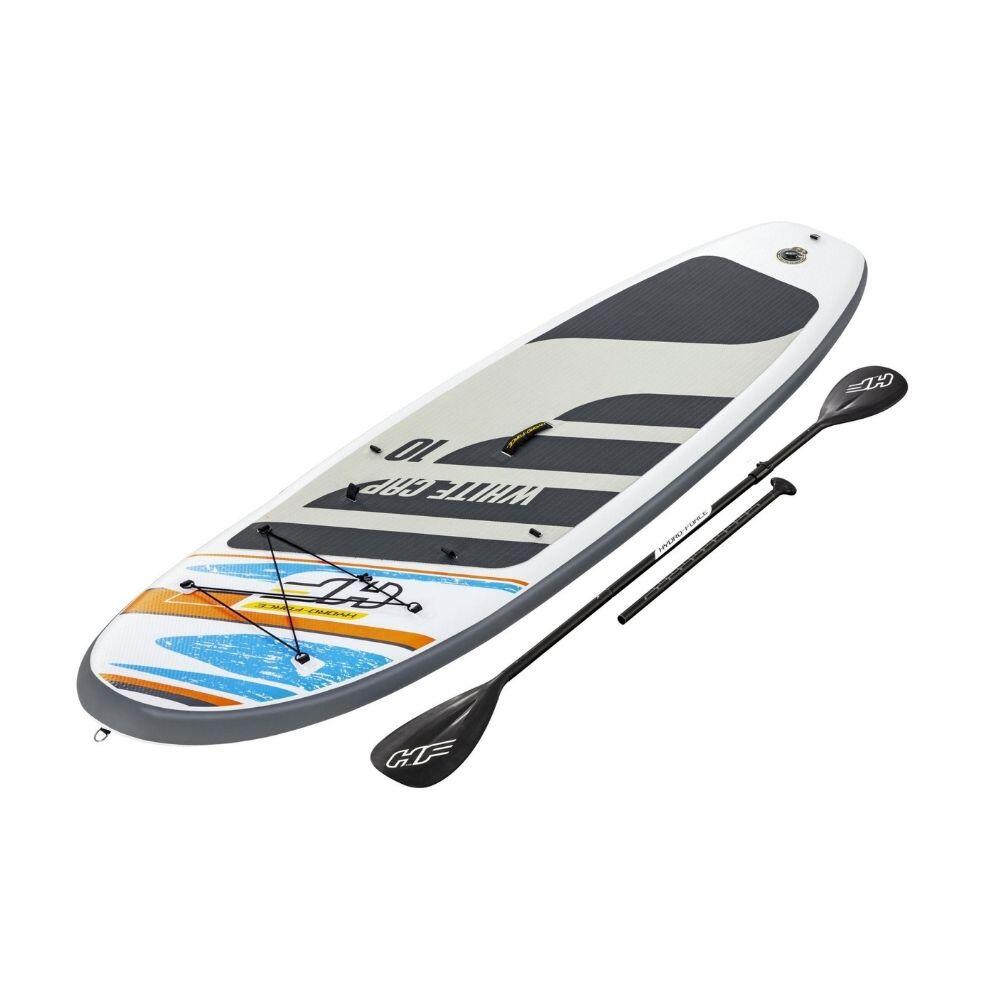 Bestway Hydroforce White Cap SUP Stand Up Paddleboard Set 3/7