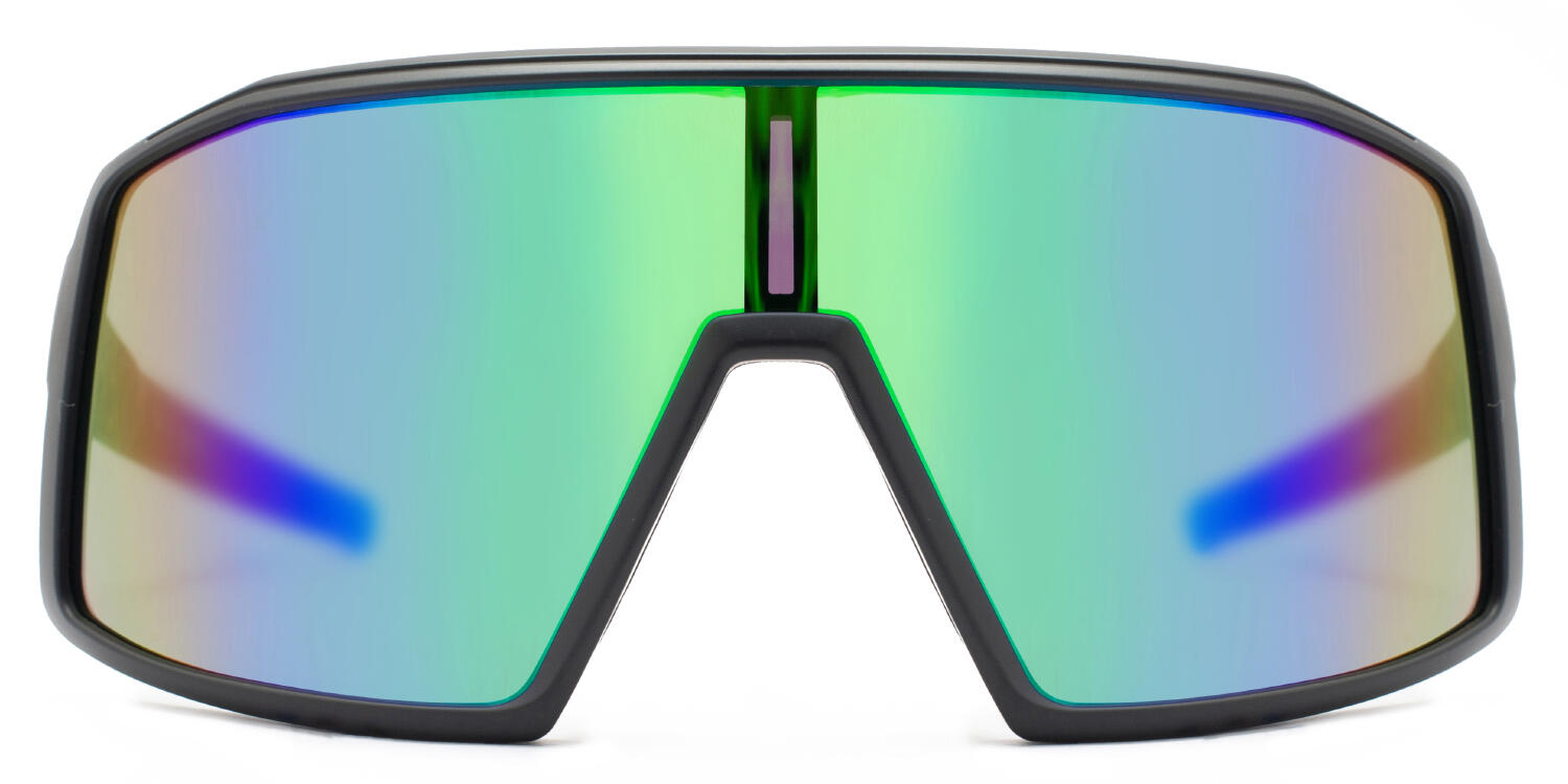 **Gafas de sol deportivas KHARDUNG en negro mate, CX VERDE - cat.3 - MUNDAKA** 3/4