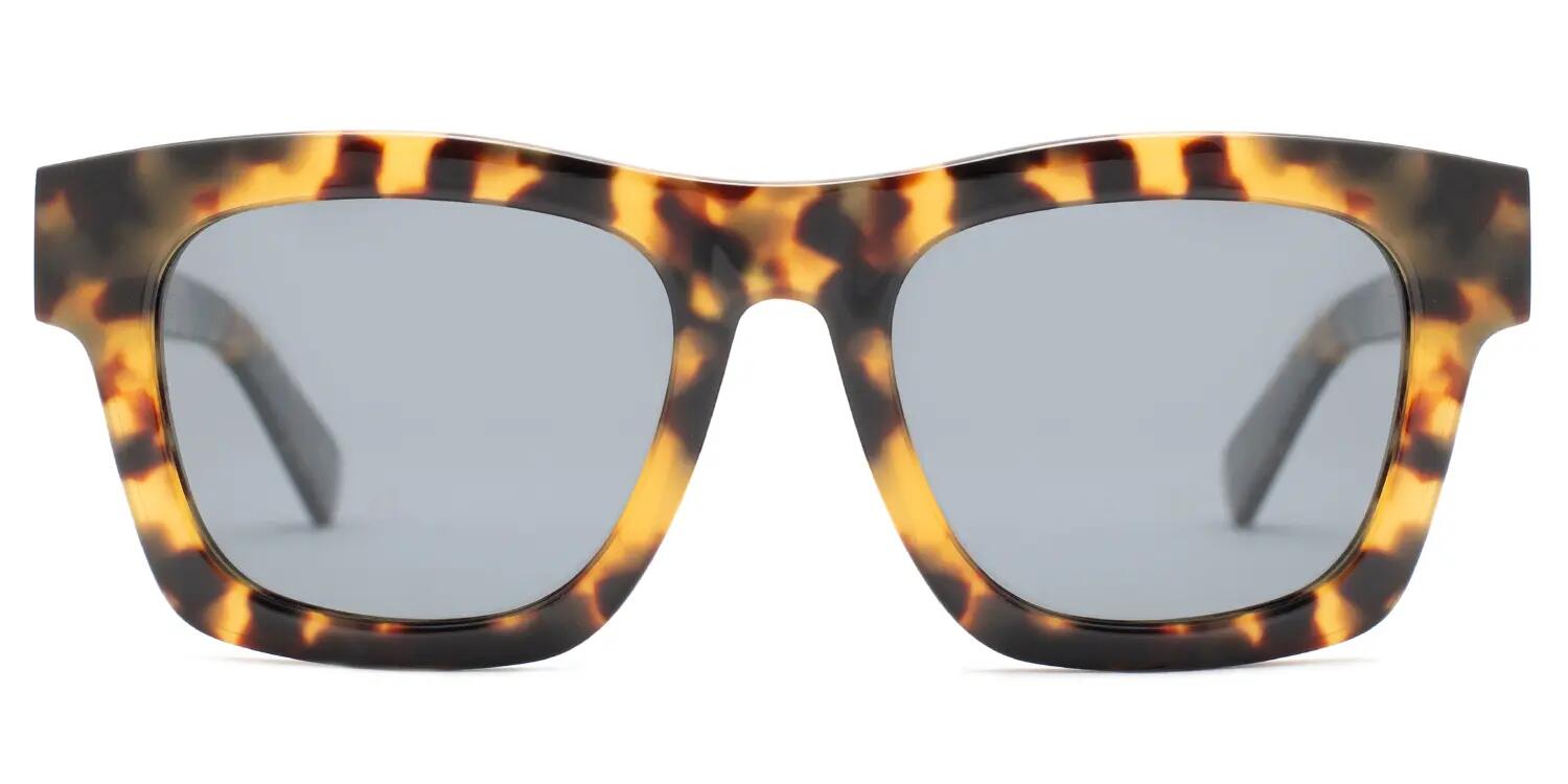 **Sonnenbrille GRANITE schwarz und gelb, Polarisierte GRAU - Kat.3 - MUNDAKA** 3/4
