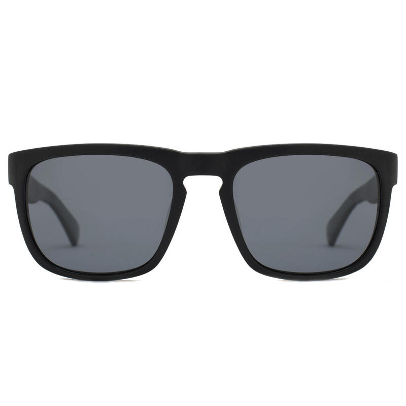 Gafas de sol HECTOP en negro brillante, POLARIZADAS GRIS - cat.3 - MUNDAKA