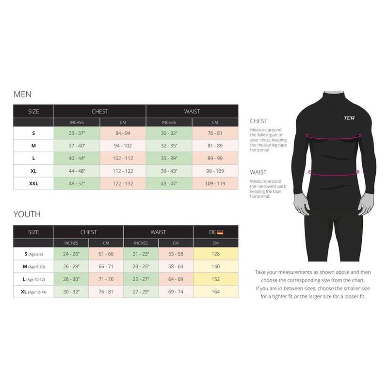 Men's Fusion Long Sleeve Half Zip Running Top TCA - Decathlon