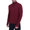 Heren Fusion Lange Mouw Half Zip Hardloopshirt