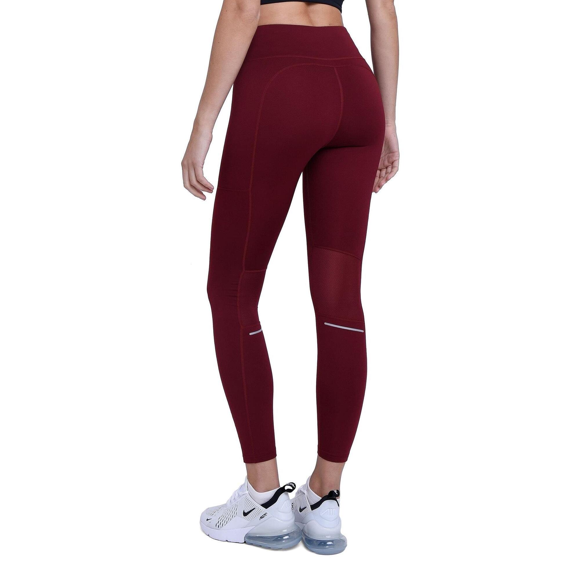 Women's Super Thermal Base Layer Leggings - Cabernet 1/5