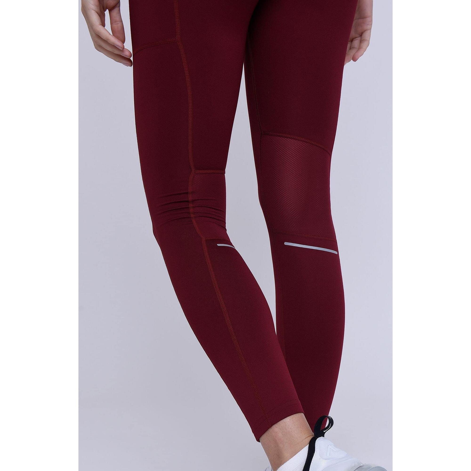 Women's Super Thermal Base Layer Leggings - Cabernet 4/5