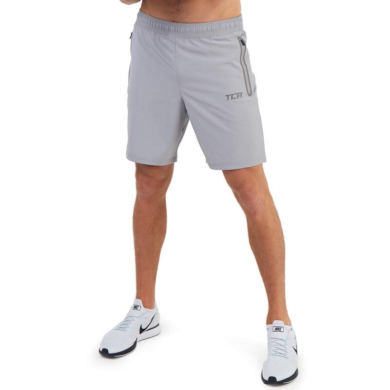 Elite Tech 2.0 Pantalon Corto de Running con Bolsillo de Cremallera para Hombre