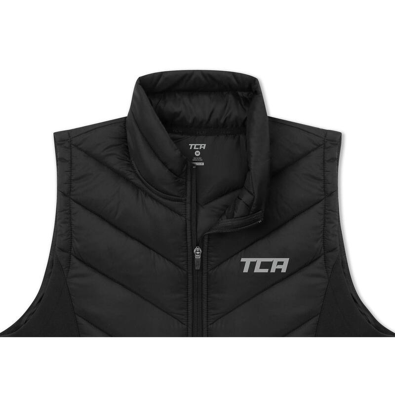 Gilet Excel Runner da uomo con tasche con zip