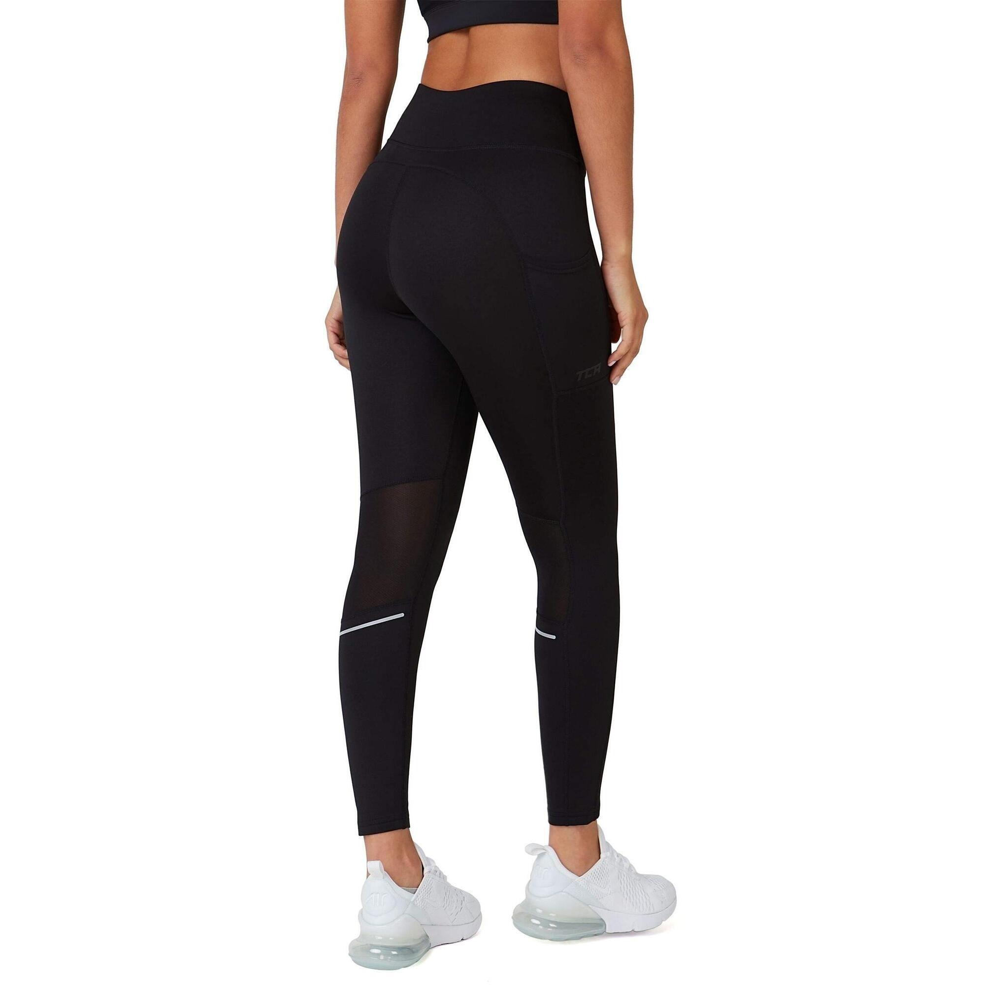 TCA Women's Super Thermal Base Layer Leggings - Black Rock