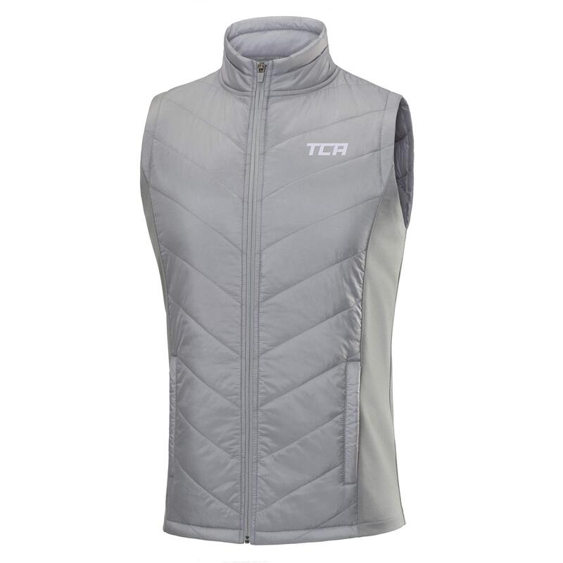 Gilet Excel Runner da uomo con tasche con zip