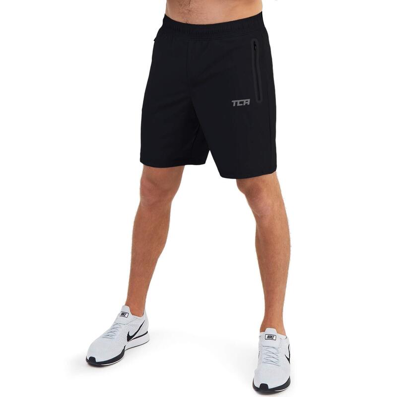 Short de Course avec Poche Fermeture Éclair Elite Tech 2.0 pour Hommes