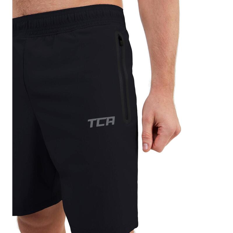 Short de Course avec Poche Fermeture Éclair Elite Tech 2.0 pour Hommes