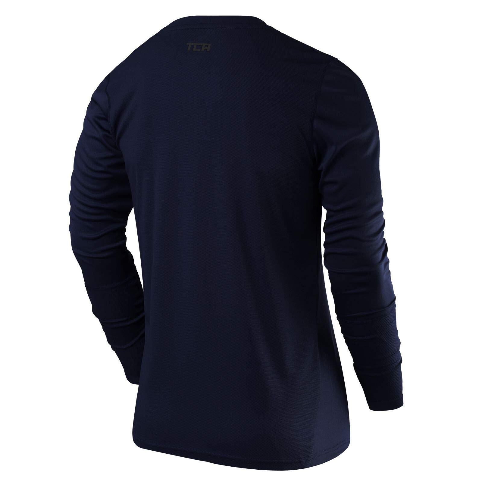 Men's Element Long Sleeve Quick Dry Running Top - Twilight Blue 2/5
