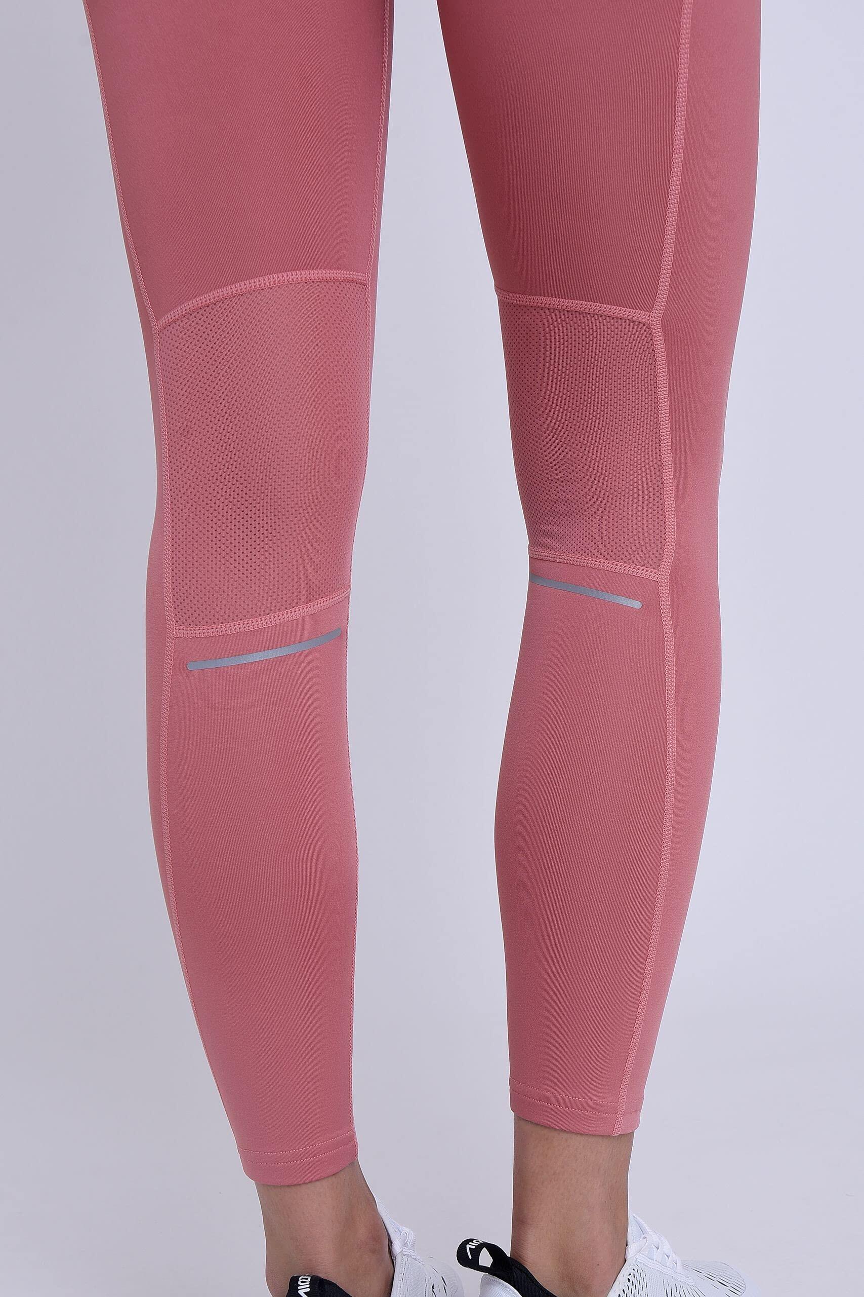 Women's Super Thermal Base Layer Leggings - Dusty Rose 4/5