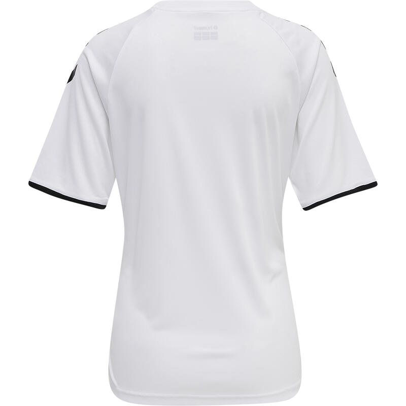 T-Shirt Hmlcore Volleybal Vrouwelijk Ademend Sneldrogend Hummel