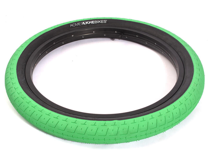 PNEUMATICI BMX ACME 20 "x2,40" VERDE-NERO KHEBIKES