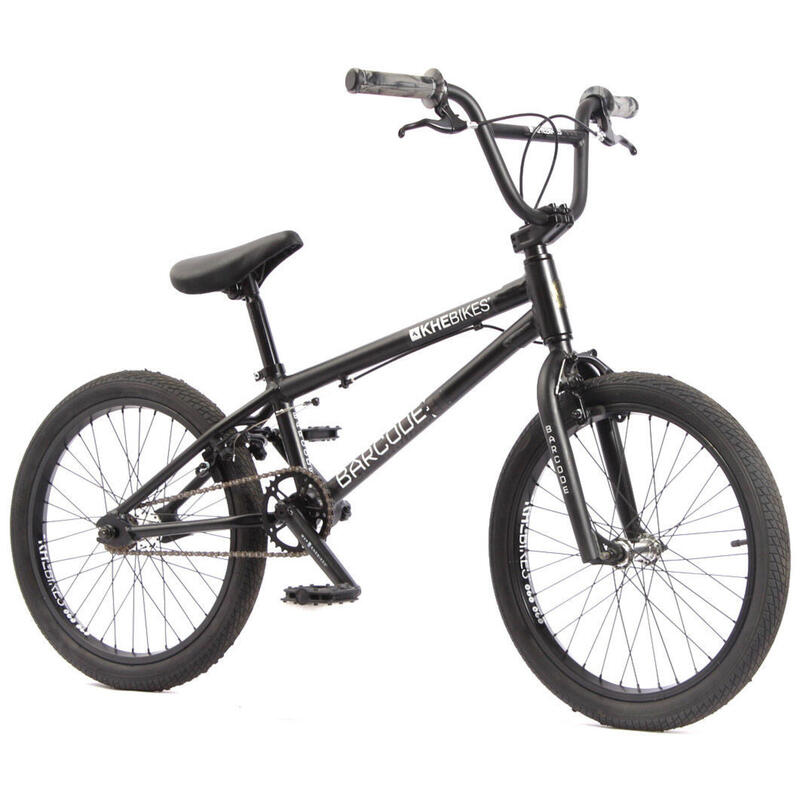 BMX BICICLETE BARCODE LL COPII NEGRU MAT 10.0KG 20 INCH KHEBIKES