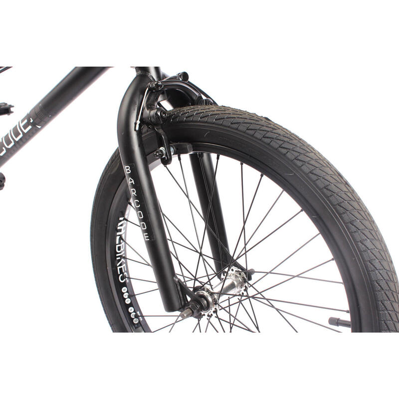 BICICLETA BMX BARCODE LL ADULTOS NEGRO MATE 10,0KG 20 PULGADAS KHEBIKES