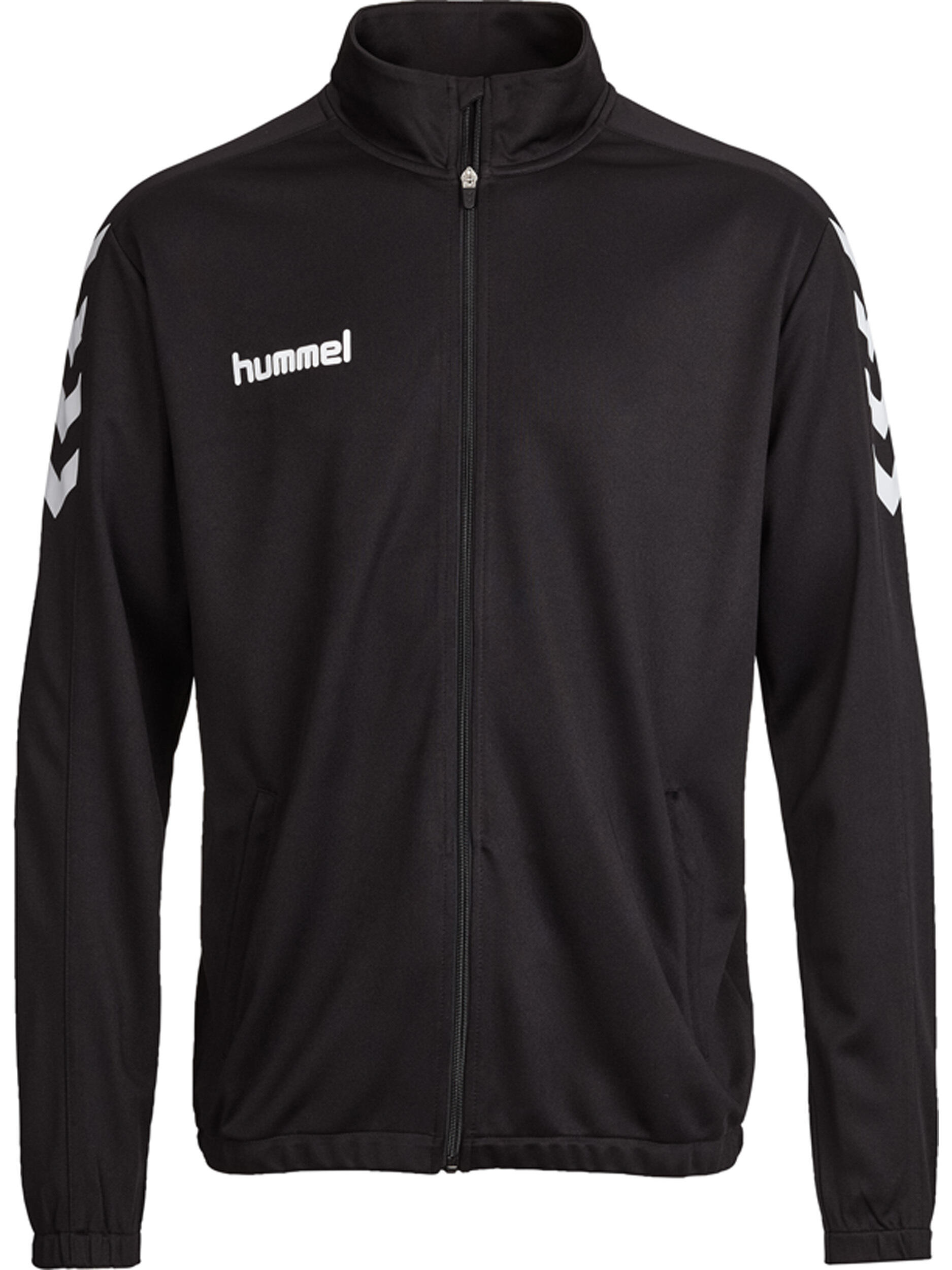 Jacheta de Antrenament Hummel Core Poly  Negru/Alb 4/6