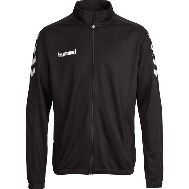 Jacheta de Antrenament Hummel Core Poly  Negru/Alb