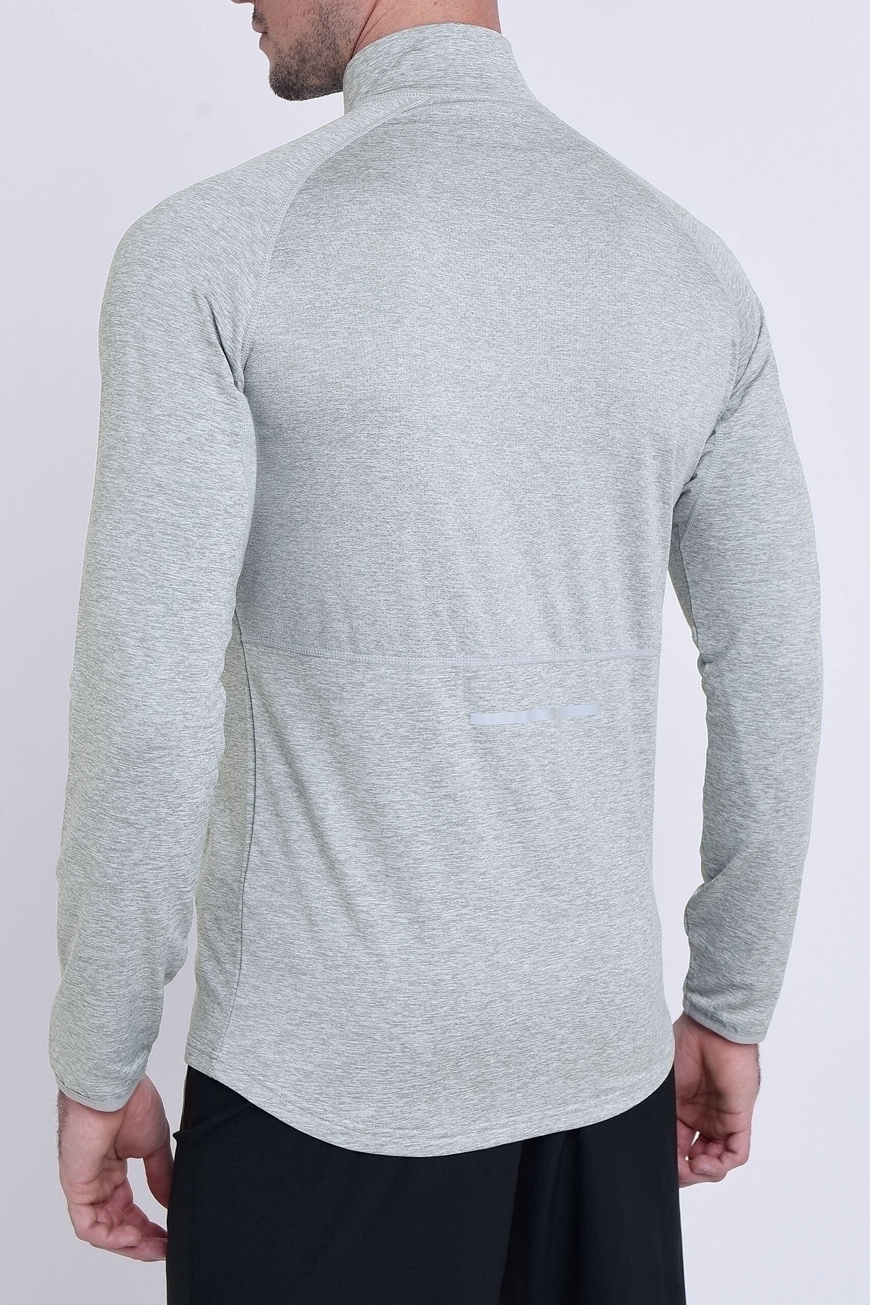 Men's Winter Run Half Zip Top - Tornado 2/5