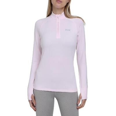 Dames winter run half zip top