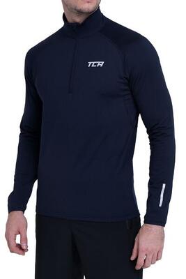 Heren winter run half zip top