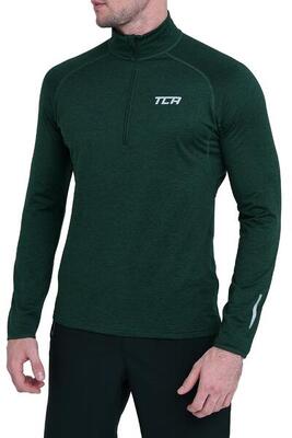 Heren winter run half zip top