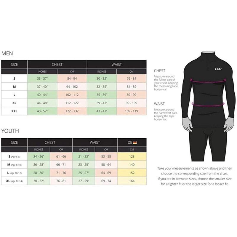 Heren Winter Run Half Zip Top