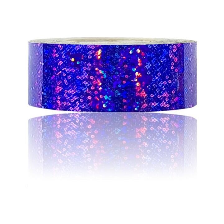 Nastro adesivo per decorare attrezzi ginnastica ritmica BIG GALAXY 11m "VIOLA"