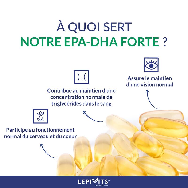 EPA -DHA Forte 1000 - Circulation et coeur