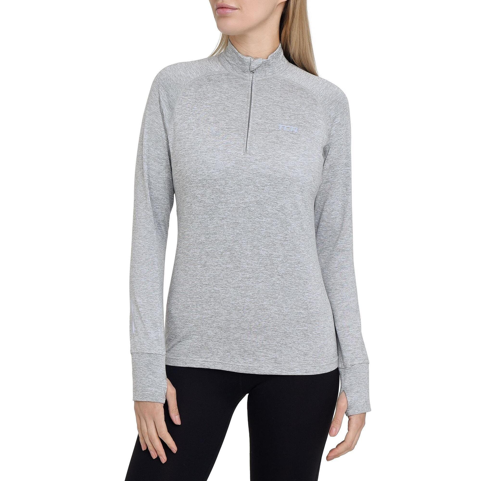 Women's Winter Run Half Zip Top - Tornado 1/5