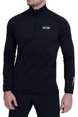 Felpa Winter Run a mezza zip da uomo