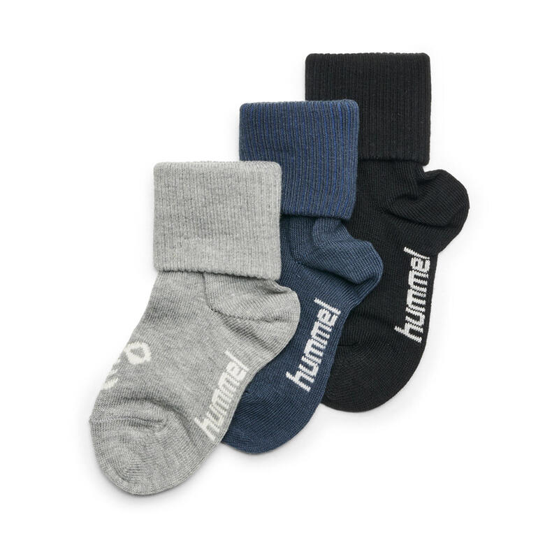 Enfiler Long Chaussettes Sora 3-Pack Enfant HUMMEL