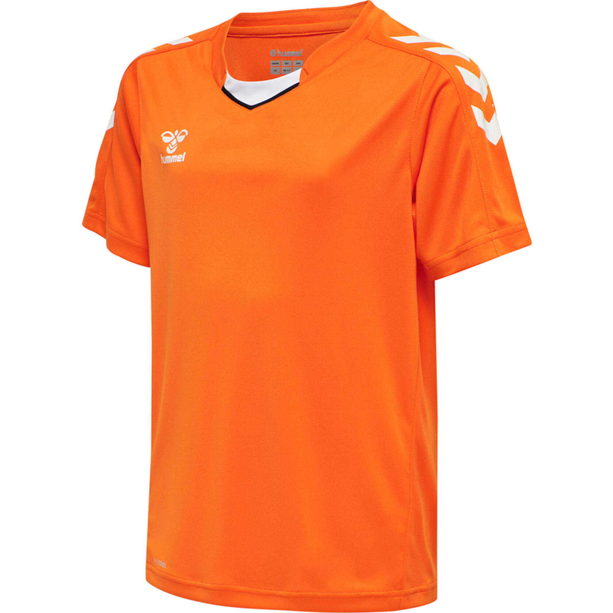 Koszulka sportowa z krótkim rękawem dziecięca Hummel Core XK Kids Poly Jersey S/ 4/5