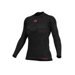 Ale Dames Base Layer Lange Mouwen Wool-GRIJS