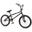 BICICLETA DE BMX COSMIC NIÑOS NEGRO 11,1KG 20 PULGADAS KHEBIKES