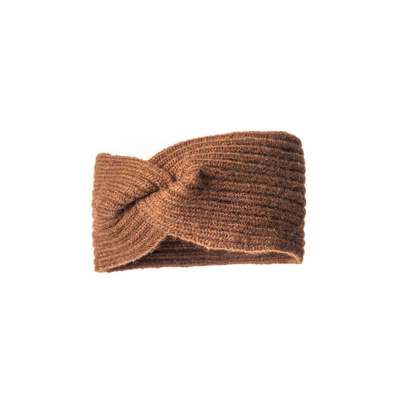 Merino hoofdband met premium alpaca, oorwarmer voor dames en meisjes, ALMA