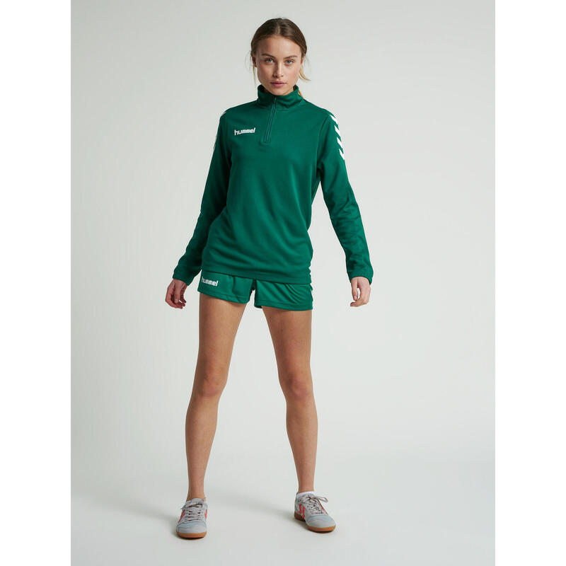 Demie-Fermeture Éclair Sweatshirt Core Poly Multisport Femme HUMMEL