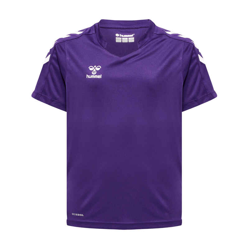 Trikot S/S Hmlcore Xk Poly Jersey S/S Kids Unisex Kinder