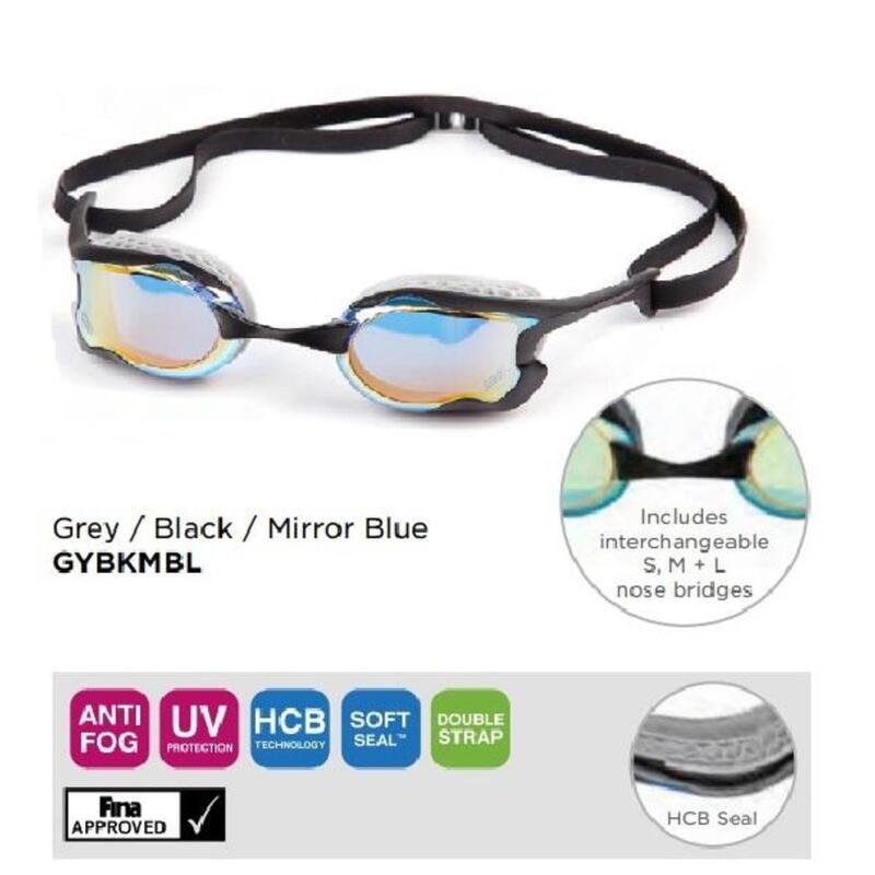 Zoogs Raptor HCB Mirror Swim Goggles