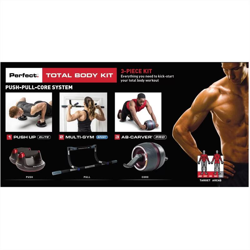 Perfect Fitness 3-piece Total Body Workout Kit : Target