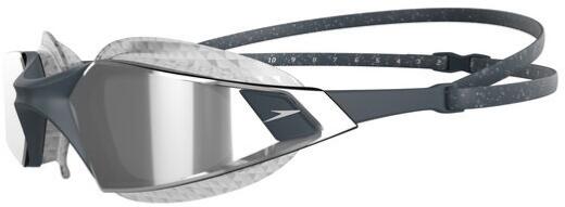 Speedo Aquapulse Pro Mirrored Goggles - Oxid Grey / Silver 3/5