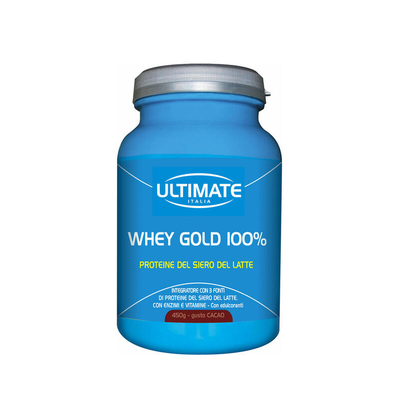 Integratore alimentare - WHEY GOLD 100% CACAO - 450g